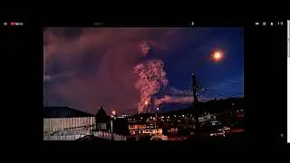 Revelation 1:7  Calbuco-Behold....he cometh in the cloud
