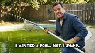 Lawn and Pool Services |&nbsp;AI Funny Ad