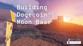 Building Dogecoin's Moon Base in Minecraft
