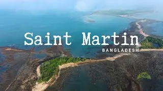 Aerial Journey to Chhera Island, Saint Martin: Stunning 4K Drone Videography in Bangladesh