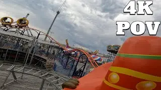Hot Tamales Front Row POV [4K] | Casino Pier 2022