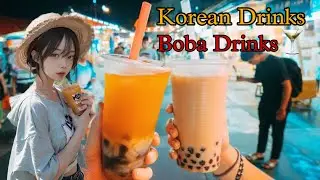 दिल्ली के तिलक नगर में मिलते है Famous Korean drinks और Boba drink | Tilak Nagar Delhi