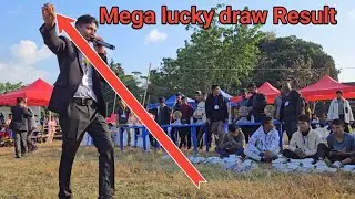 Mega lucky draw result 27th Dec 2025 williamnagar plyground, Jenden m sangma
