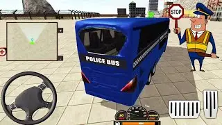 Offroad US Police Duty Bus Driver Games &ndash; Mountain Police Bus Drivig Simulator #1 &ndash; Android Gameplay