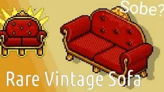 Habbo | Sof&aacute; vintage vai subir?