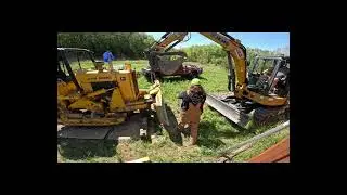 John Deere 450 Blade Removal