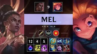 Mel Mid vs Zoe - VN Challenger Patch 25.10