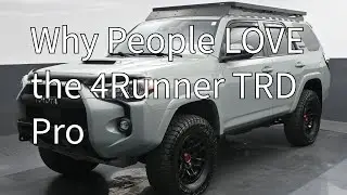 2021 Toyota 4Runner TRD Pro in Lunar Rock &ndash; Old School Off-Road Beast!