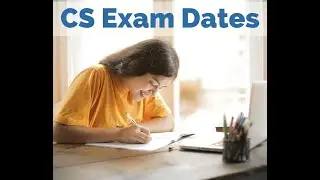 [Out] CS Exam Dates 2021 - ICSI Announced CS Exam Dates for June 2021 | All Details