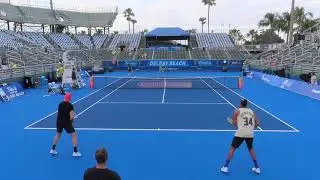 Nick Kyrgios, Jack Sock, Jordan Thompson Practice Session | Delray Beach Open 2020
