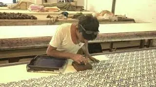 Woodblock Printing, Ahmedabad, Gujarat, India