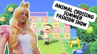 SUMMER FASHION SHOW 🌞 [PRINCESS PEACH COSPLAY] | Animal Crossing | Twitch Vod