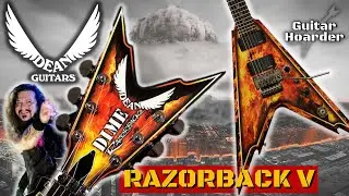 Dean Guitars Dimebag Darrell Razorback V 255 Explosion ( Pantera ) - My Guitar Collection