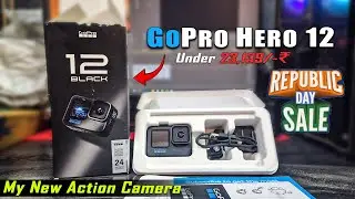 Unboxing - New GoPro Hero 12  |  Budget Action Camera for Motovlog | #2026