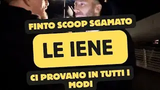 Piccola iena voleva lo scoop.Questo &egrave;  giornalismo?Poracci🇮🇹👊