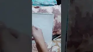 Sketching of girl wearing Pikachu hoodie