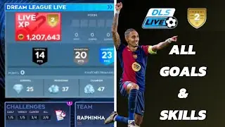 Навыки и все голы в DLS 26 на втором уровне | Dream League Soccer 2026 (Часть 1)