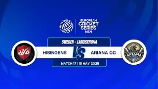 Match 17 - HSG vs ARI | Highlights | ECS Sweden, Landskrona, 2025 | 15 May 2025 | ECS25.274