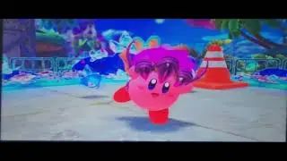 Kirby & the Forgotten Land Star Crossed Worlds (Switch, 2022/2025) Washed Away at the Cement Summit