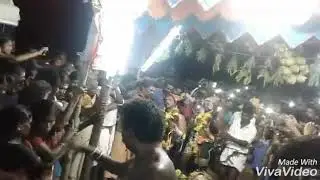Vellanguli சுடலைமாடன் மனித தலையுடன் ஆடும் காட்சி