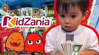 Zac goes to Kidzania to play