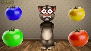 talking Tom funny Tomato eating | Billu comedy video 😂 | S.R Billa