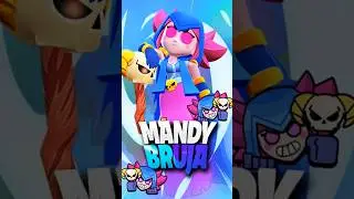 MANDY BRUJA &iquest;COMO SE PUEDE CONSEGUIR? ‼️☠ #shorts #brawlstars #skins #clashroyale