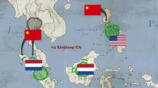 Strategy & Tactics Sandbox WW2. Xinjiang conquers asia #4