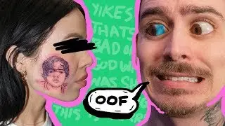 The Harry Styles Face Tattoo Is FAKE