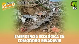 Comodoro Rivadavia: más de 300 familias afectadas por el deslizamiento del cerro Hermitte