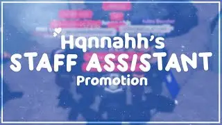 hqnnahh's promotion to staff assistant | frappe promotion #2