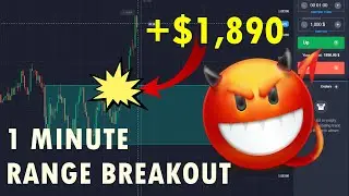 Secret 1 Minute Binary Options Strategy on Quotex that works 🚀 | Range Breakout explained