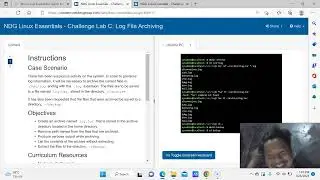 NDG Linux Essentials English 1022 cga: Challenge Lab C: Log Archiving