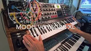 Moog Voyager XL EFX Demo