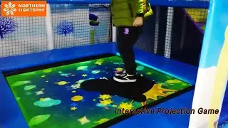 Trampoline Interactive Projection Mapping 1024 X 768 Hologram Floor
