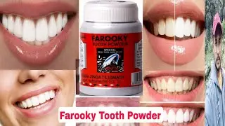 Farooky Tooth Powder Review