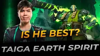 How to Earth Spirit by Taiga | Full Gameplay Dota 2 Replay
