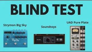 Plate Reverb Comparsion - Strymon Big Sky vs UAD vs Soundtoys