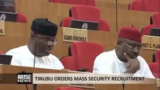 TINUBU ORDERS MASS SECURITY RECRUITMENT