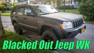 Black Out Jeep Grand Cherokee WK Current Mods and Walkaround