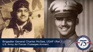 Brigadier General Charles McGee Reflects on the 75th Anniversary of V-E Day