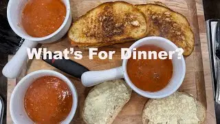 What&rsquo;s for Dinner Tonight? Cozy Tomato Feta Soup + Grilled Cheese | Easy Fall Recipe