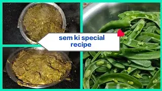 Sem ka thasuaa/Sem ka saag 😋😋😋.        #cooking  #biharirecipe  #winterspecial #food #video 