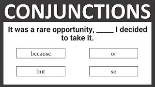 Conjunction Quiz | Conjunctions