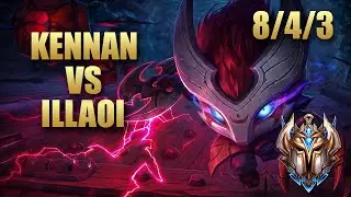 Kennen Top Vs Illaoi - KR Challenger Match Summary Patch 9.19