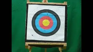 Harriett Saunders does some archery at Haven Thorpe Park