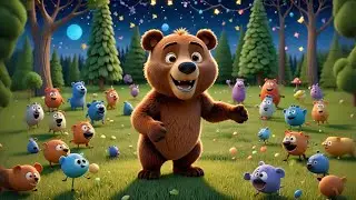Three Little Bears Know the Shapes | Shapes Song for Kids | Preschool Learning with Fun Bears