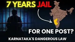 Karnataka's New Law: 7 Years Jail for ONE Social Media Post? | Hate Speech Bill Explained