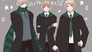 【MMD】✞ Happy Halloween - ||The Hetalia boys from faculty of Slytherin||