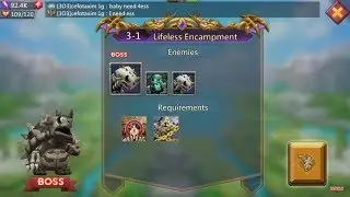 Lords Mobile Challenge 3-1
